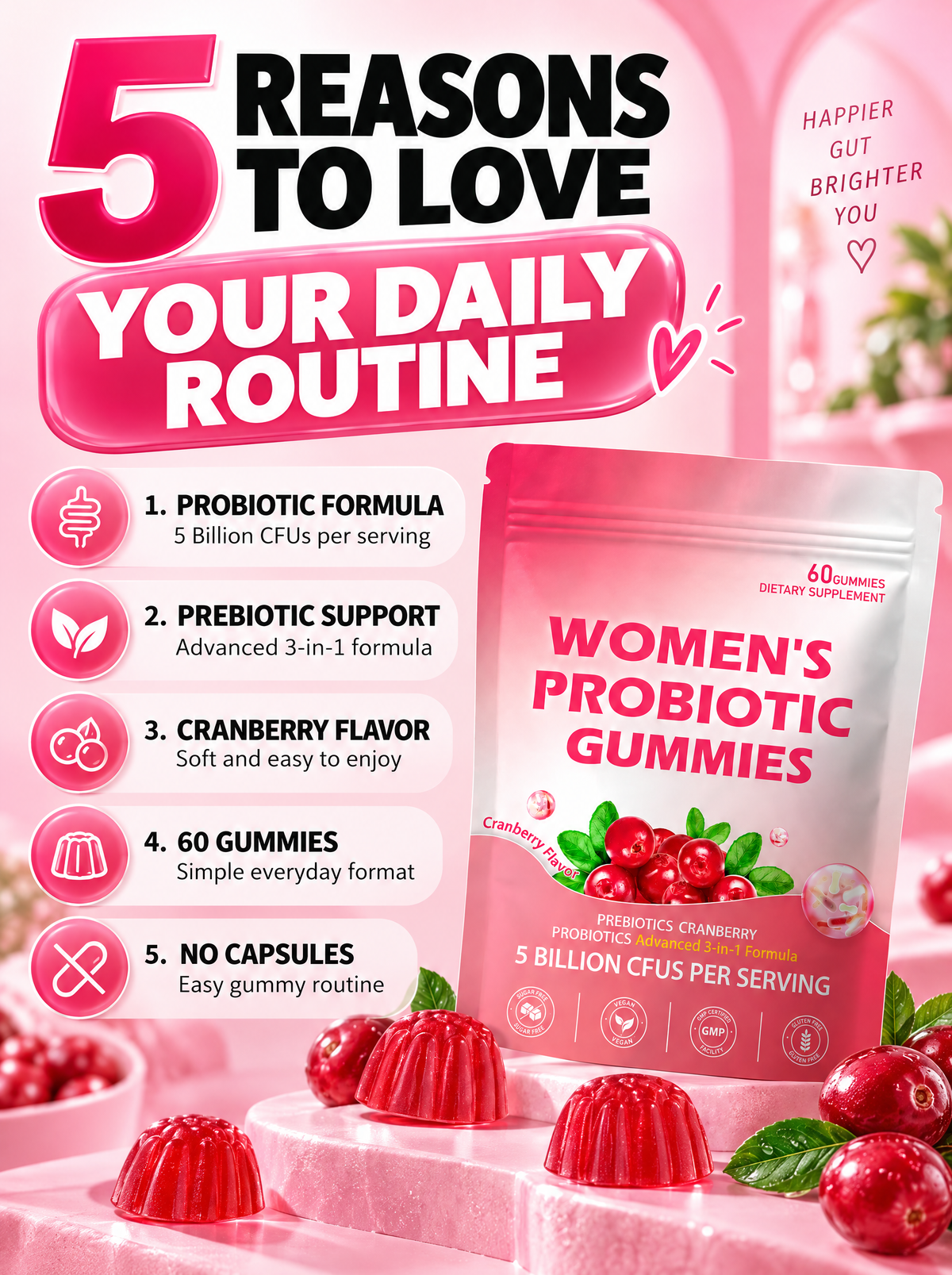 NEWESSA FEMININE BALANCE GUMMIES