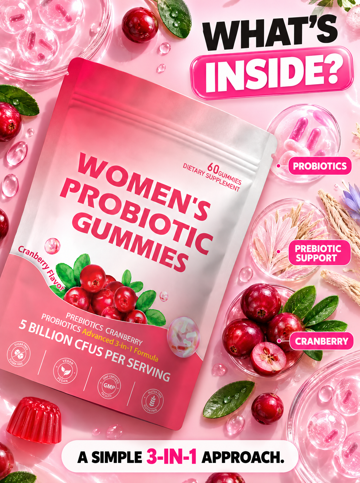 NEWESSA FEMININE BALANCE GUMMIES